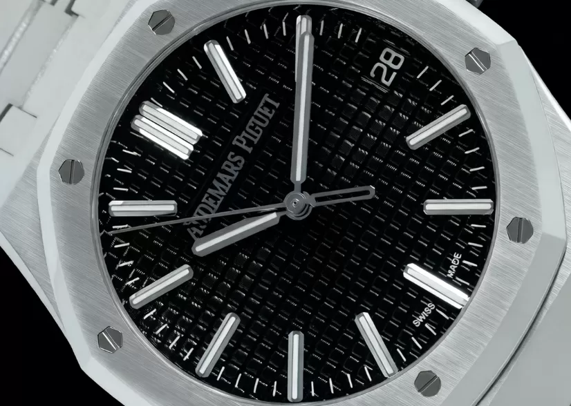 Royal Oak 41mm 15510 SS / SS Black / Stk APSF A4302 Super Clone - Image 3
