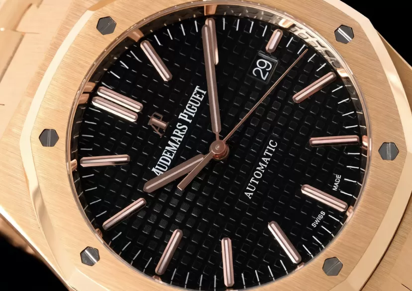 Royal Oak 15400 RG / RG Black / Stk APSF SA3120 Super Clone - Image 4