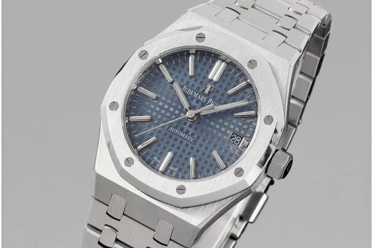 Royal Oak 15450 SS / SS Blue / Stk APSF SA3120 Super Clone