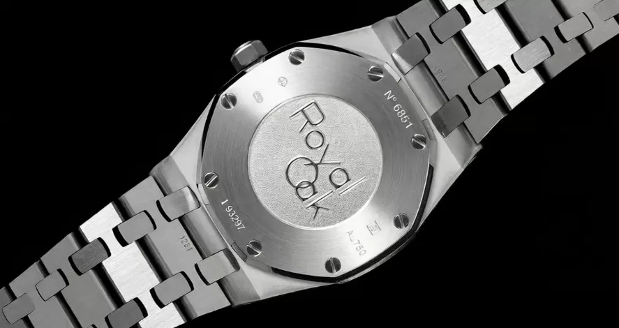 Royal Oak Ladies 67650 33mm SS / SS Black ZF Swiss Qtz - Image 7