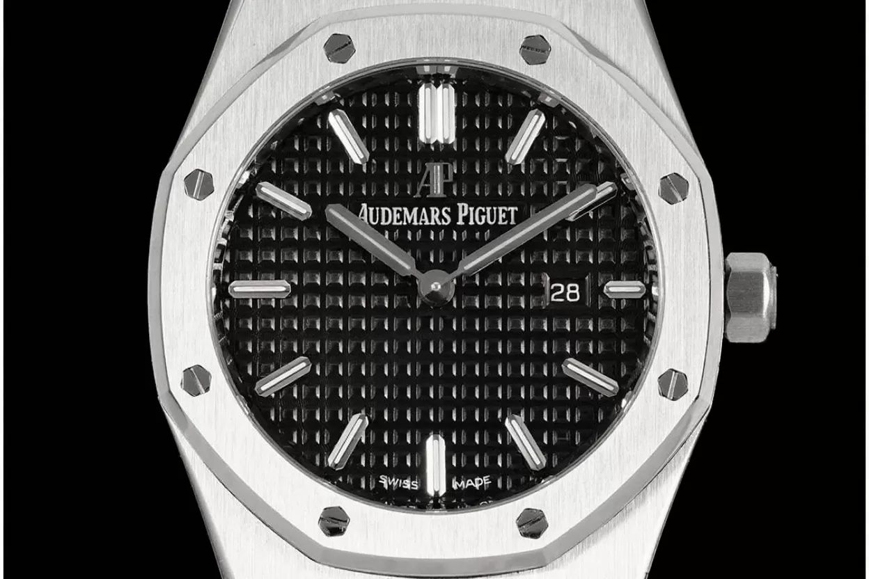 Royal Oak Ladies 67650 33mm SS / SS Black ZF Swiss Qtz - Image 3