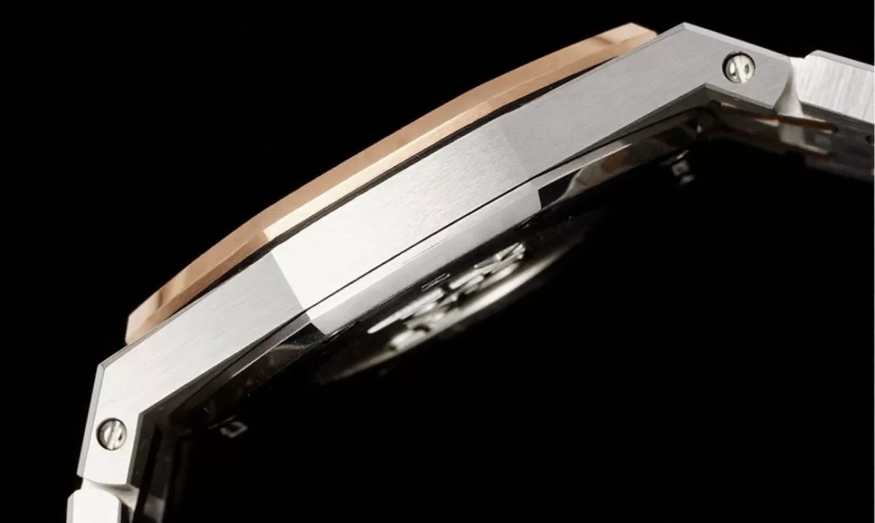 Royal Oak Ladies 67650 33mm RG / SS White ZF Swiss Qtz - Image 8