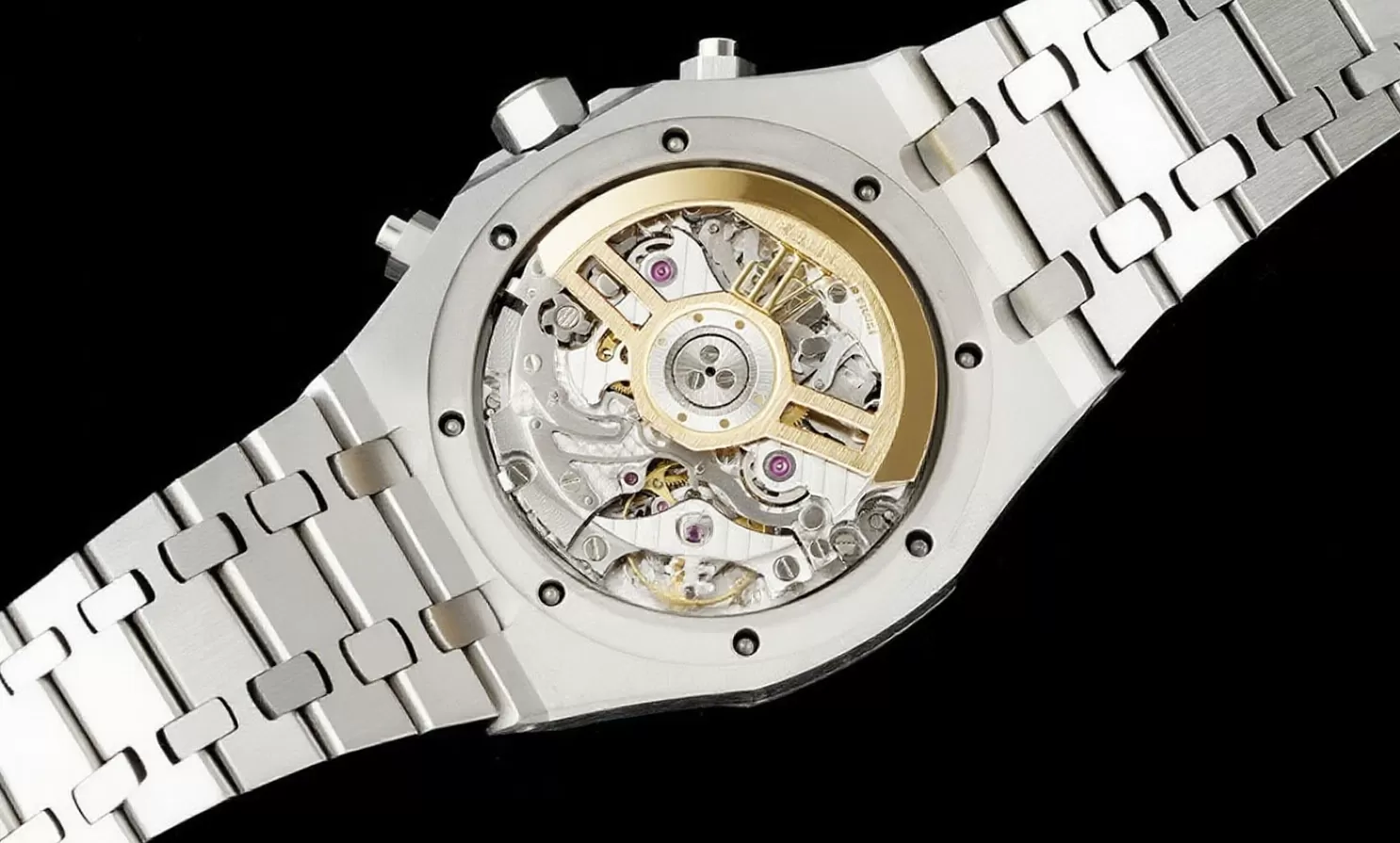 Royal Oak Chrono 26240ST 41mm SS / SS Silver Dial APS V2 SH4401 Super Clone - Image 6