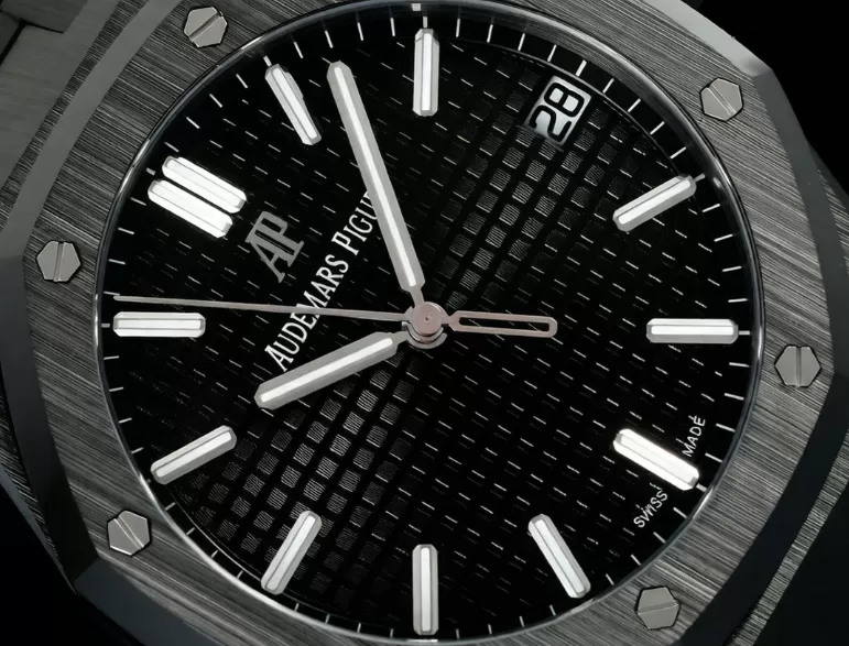 Royal Oak 41mm 15500 Black Ceramic / Cer Black Dial APSF A4302 Super Clone - Image 3