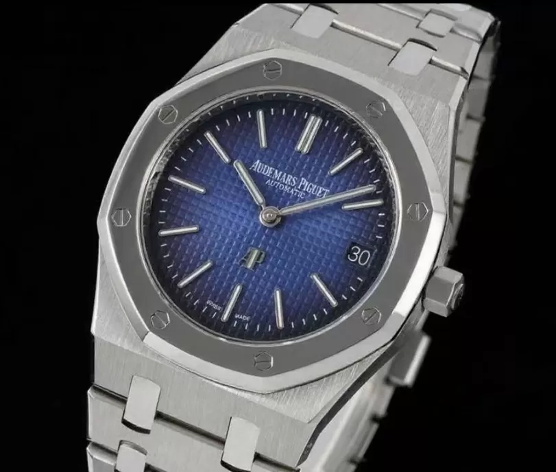 Royal Oak 39MM 15202 Blue Textured Dial 316L SS / SS ZF Cal.2121