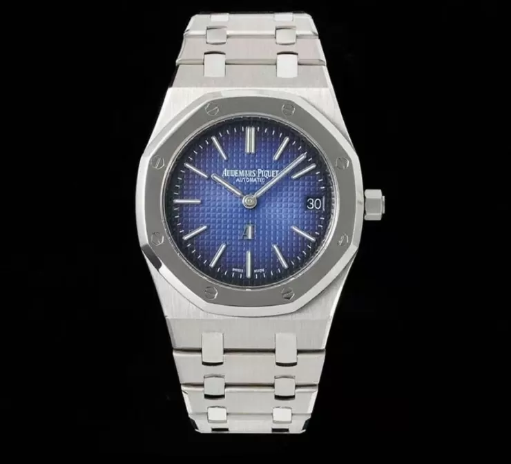 Royal Oak 39MM 15202 Blue Textured Dial 316L SS / SS ZF Cal.2121 - Image 3