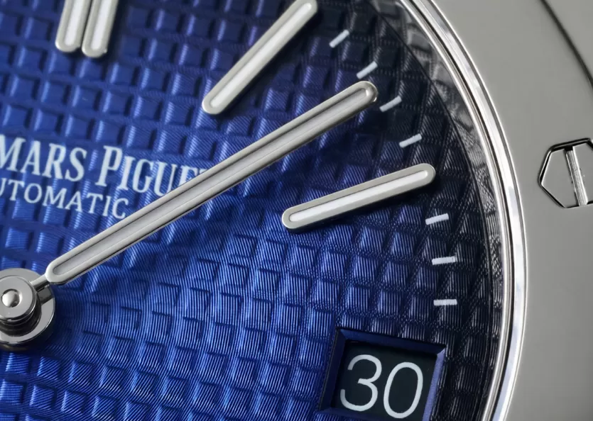 Royal Oak 39MM 15202 Blue Textured Dial 316L SS / SS ZF Cal.2121 - Image 4