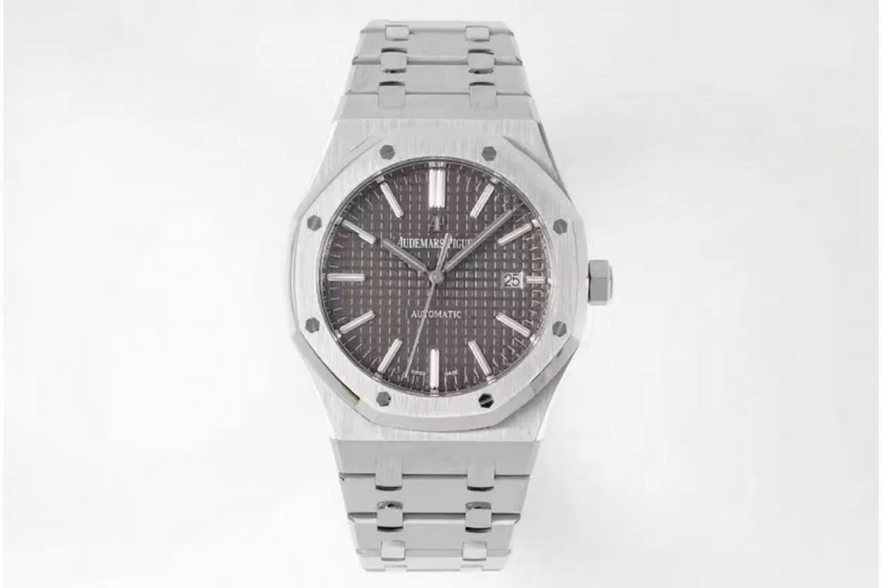 Audemars Piguet ?C Royal Oak 15400 SS / SS Grey ZF V2 A3120 Super Clone - Image 3