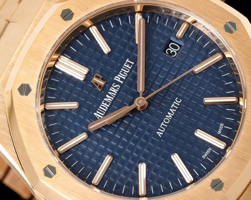 Royal Oak 15400 RG / RG Blue / Stk ZF V2 A3120 Super Clone - Image 4