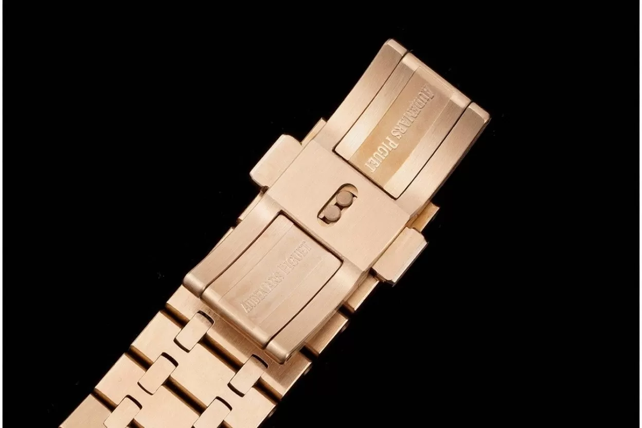 Royal Oak 41mm 15500 RG / RG Black / Stk APSF A4302 Super Clone - Image 15