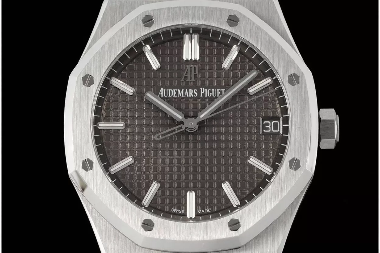 Royal Oak 41mm 15500 SS / SS Grey / Stk ZF V3 A4302 Super Clone - Image 2
