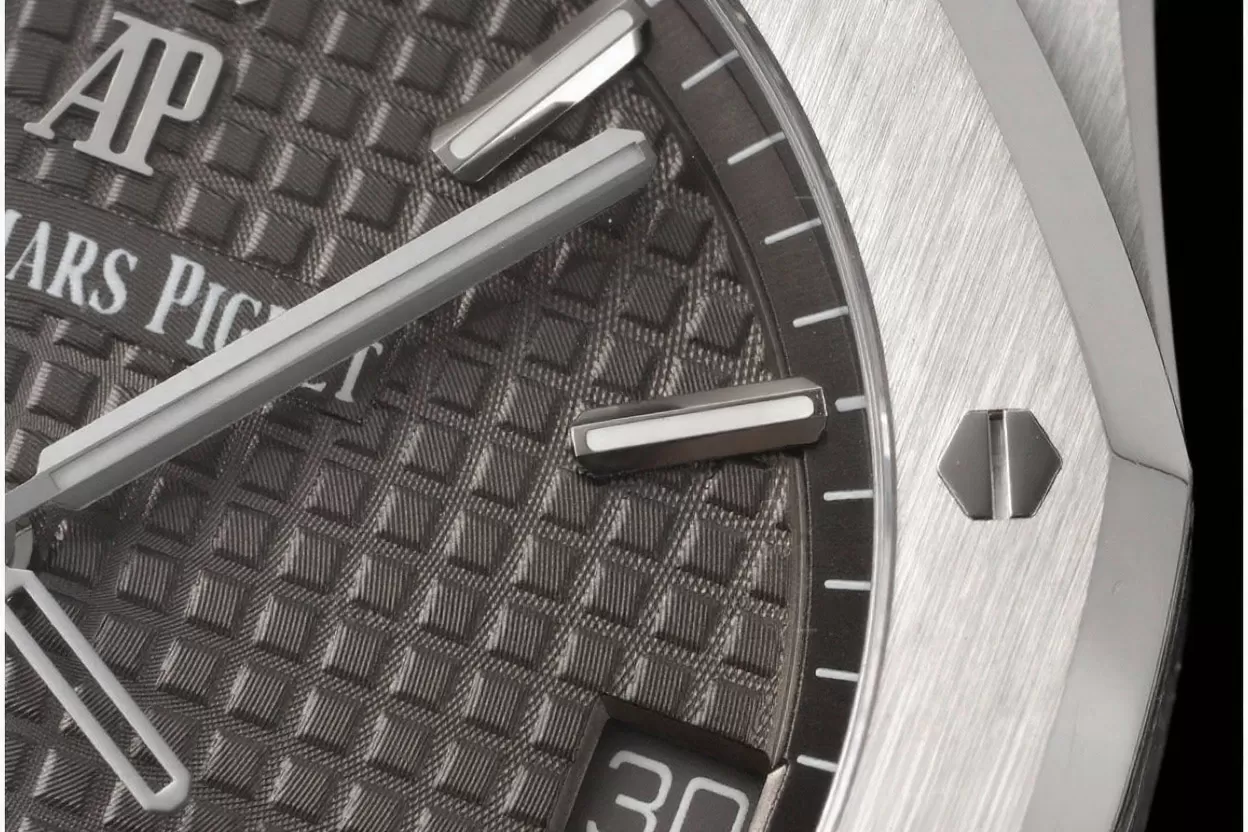 Royal Oak 41mm 15500 SS / SS Grey / Stk ZF V3 A4302 Super Clone - Image 4