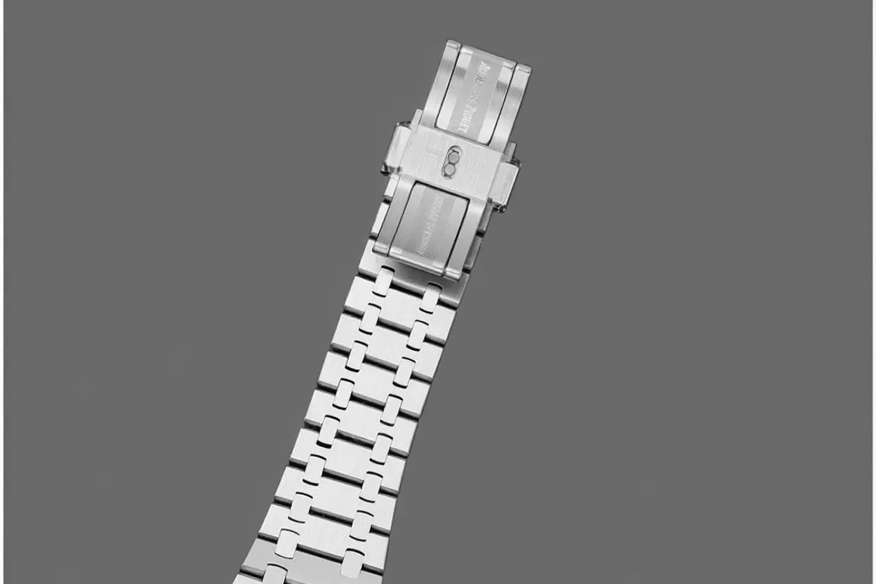 Royal Oak 41mm 15500 SS / SS White / Stk APSF A4302 Super Clone - Image 13