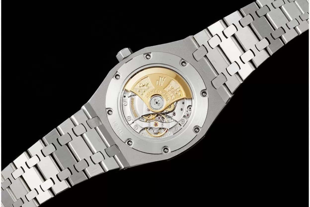 Royal Oak 15400 SS / SS Black / Stk APSF SA3120 Super Clone - Image 9