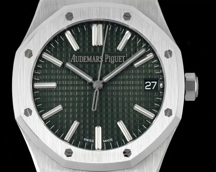 Royal Oak 50th Anniverary 41mm 15510 SS / SS Green / Stk ZF A4302 - Image 2