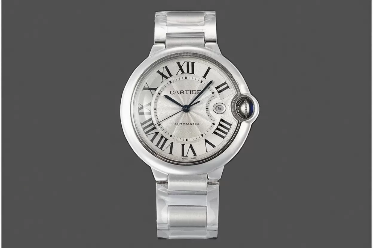 Ballon Bleu De Cartier 2022 42mm SS / SS White Dial V6F A2824 - Image 2
