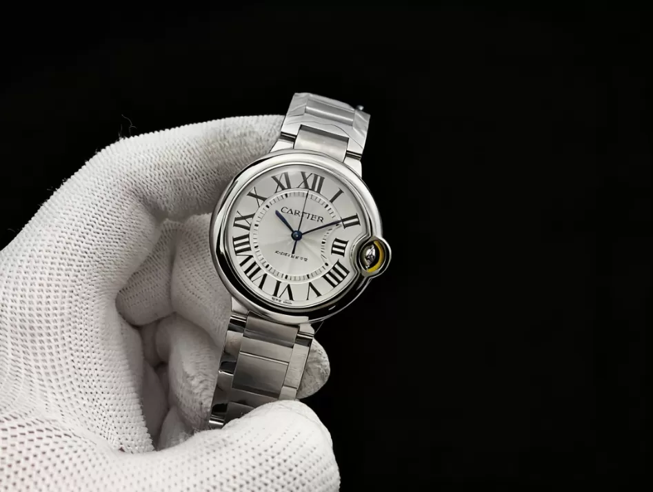 Ballon Bleu De Cartier 36mm SS / SS White Dial V6F NH05 - Image 2