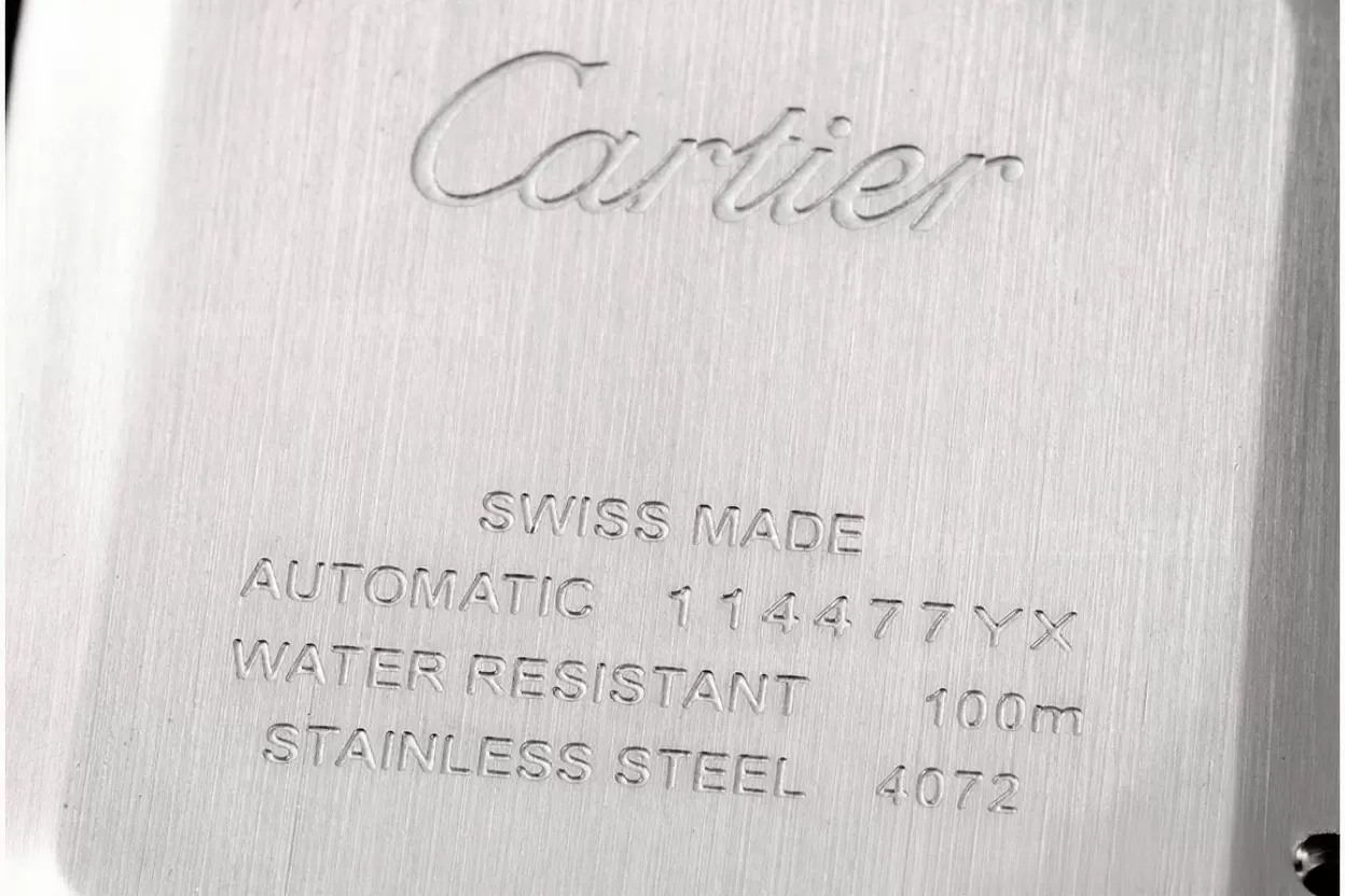 Santos De Cartier 2018 Mens XL 40mm SS / SS Wht BVF MY9019 - Image 11
