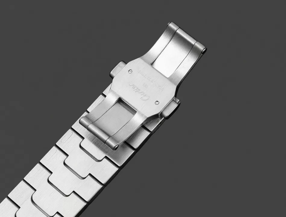 Santos De Cartier 2018 Mens XL 40mm SS / SS Wht BVF MY9019 - Image 20
