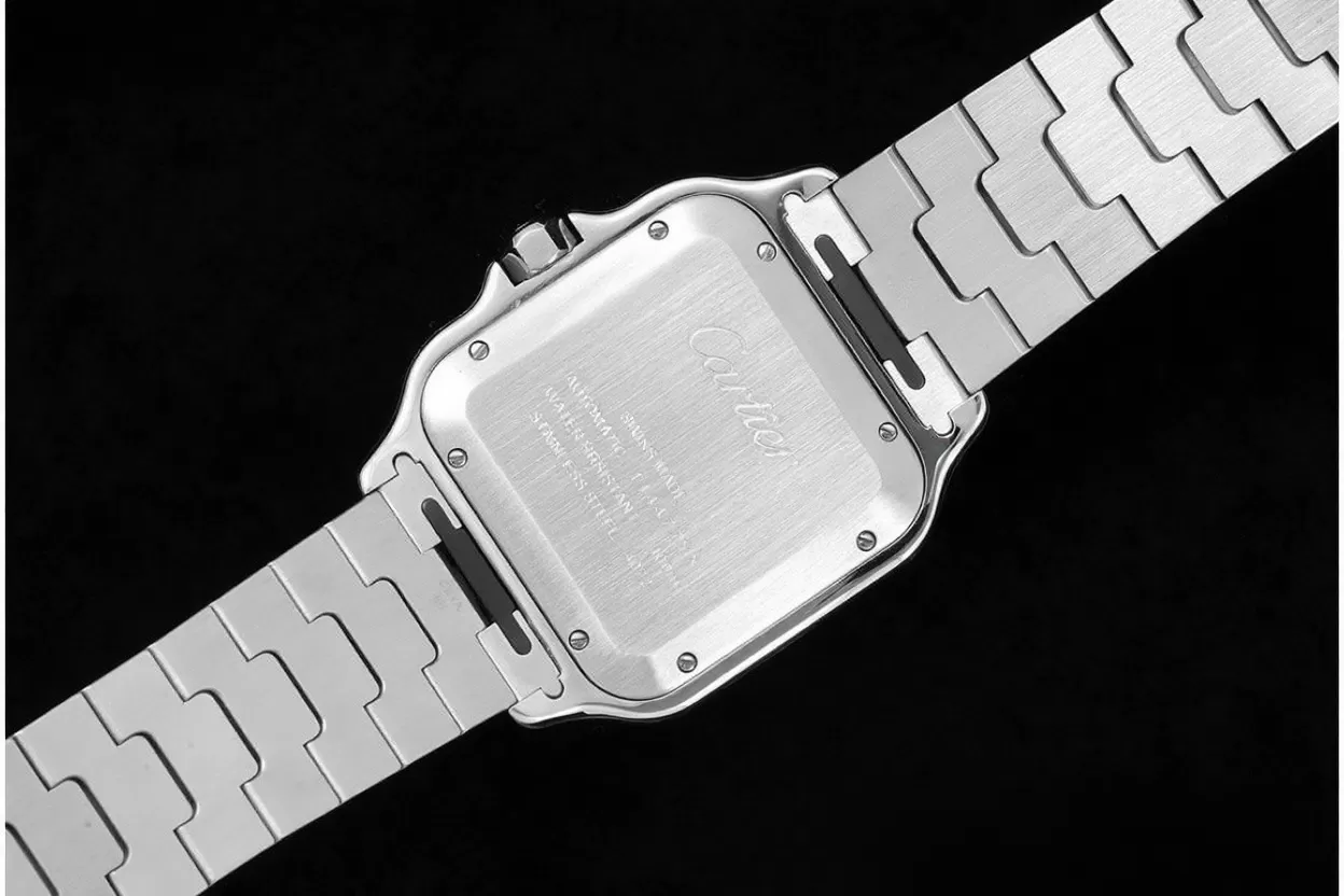 Cartier ?C Santos De Cartier 2018 Mens XL 40mm YG / SS Wht BVF MY9019 - Image 11