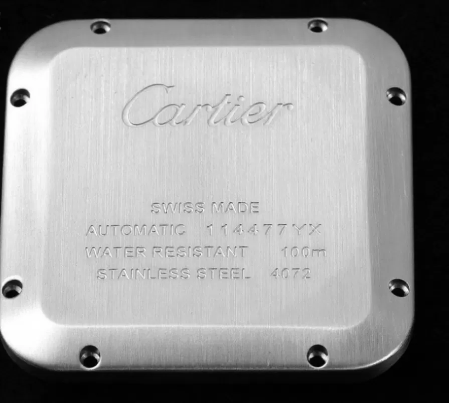 Cartier ?C Santos De Cartier 2018 Mens XL 40mm YG / SS Wht BVF MY9019 - Image 16