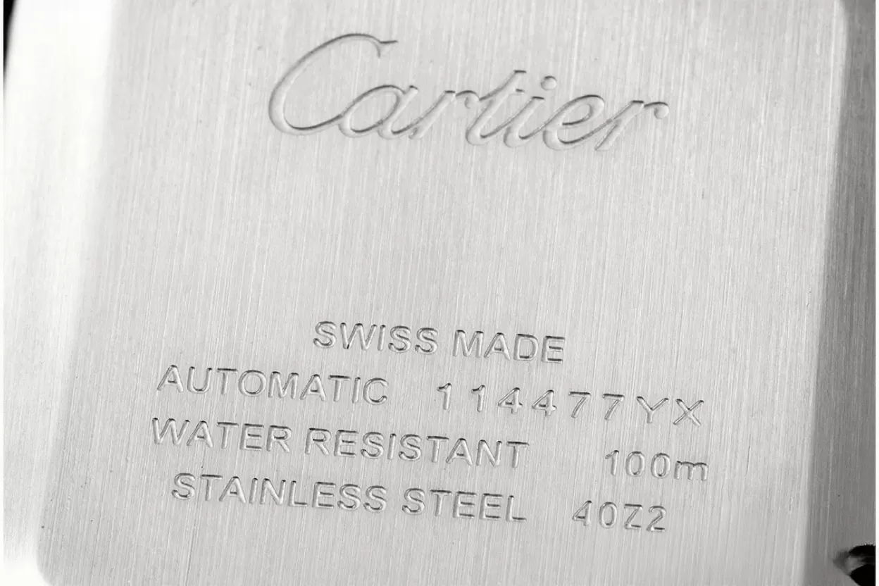 Cartier ?C Santos De Cartier 2018 Mens XL 40mm YG / SS Wht BVF MY9019 - Image 18