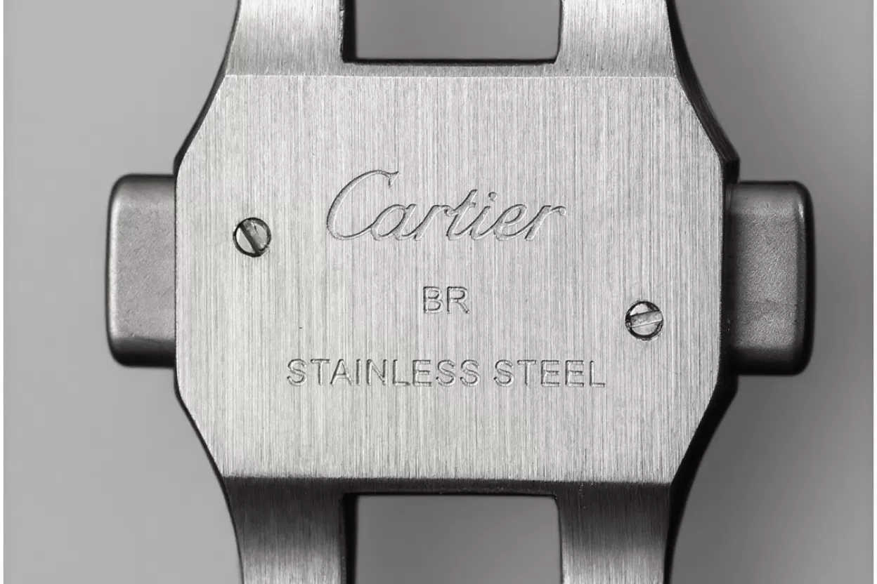 Cartier ?C Santos De Cartier 2018 Mens XL 40mm YG / SS Wht BVF MY9019 - Image 25