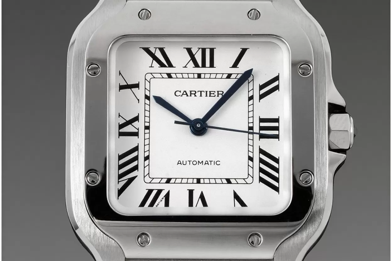 Santos De Cartier 35mm SS / SS White Dial BVF MY9039 - Image 2
