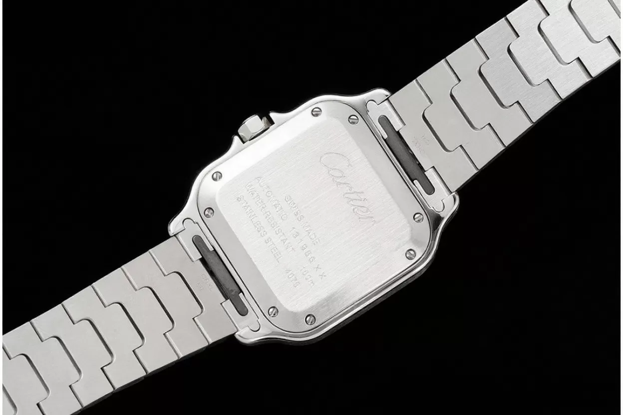 Santos De Cartier 35mm SS / SS White Dial BVF MY9039 - Image 9