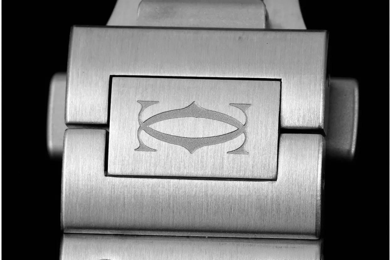 Santos De Cartier 35mm YG / SS Wht BVF MY9039 - Image 20
