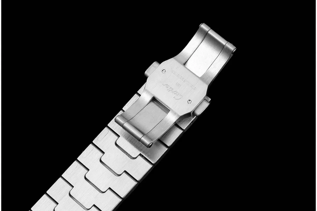 Santos De Cartier Mens XL 40mm SS / SS Gray BVF 9019 - Image 15