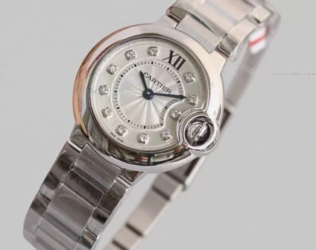 Cartier Balon Bleu De Cartier 3KF White 28mm Ladies Swiss Quartz - Image 2
