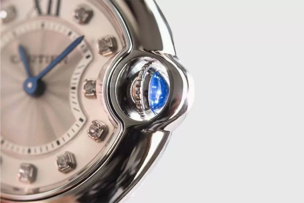Cartier Balon Bleu De Cartier 3KF White 28mm Ladies Swiss Quartz - Image 5