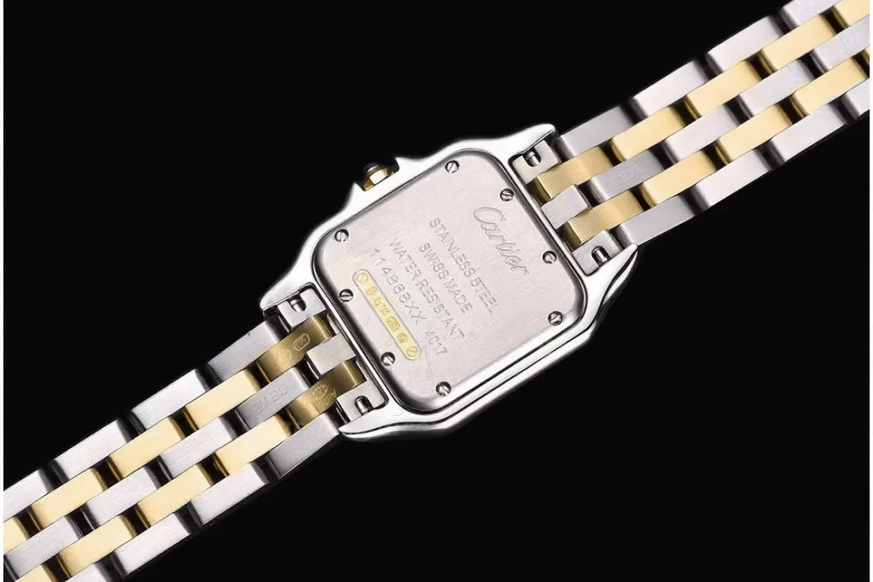 Panthere Secrete De Ladies 27mm YG / SS White Dial 8848F Swiss Qtz - Image 7