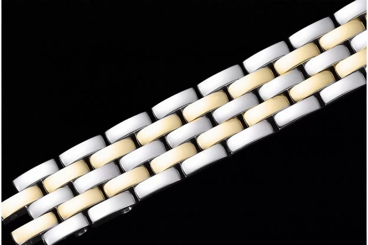 Panthere Secrete De Ladies 22mm YG / SS White Dial 8848F Swiss Qtz - Image 12