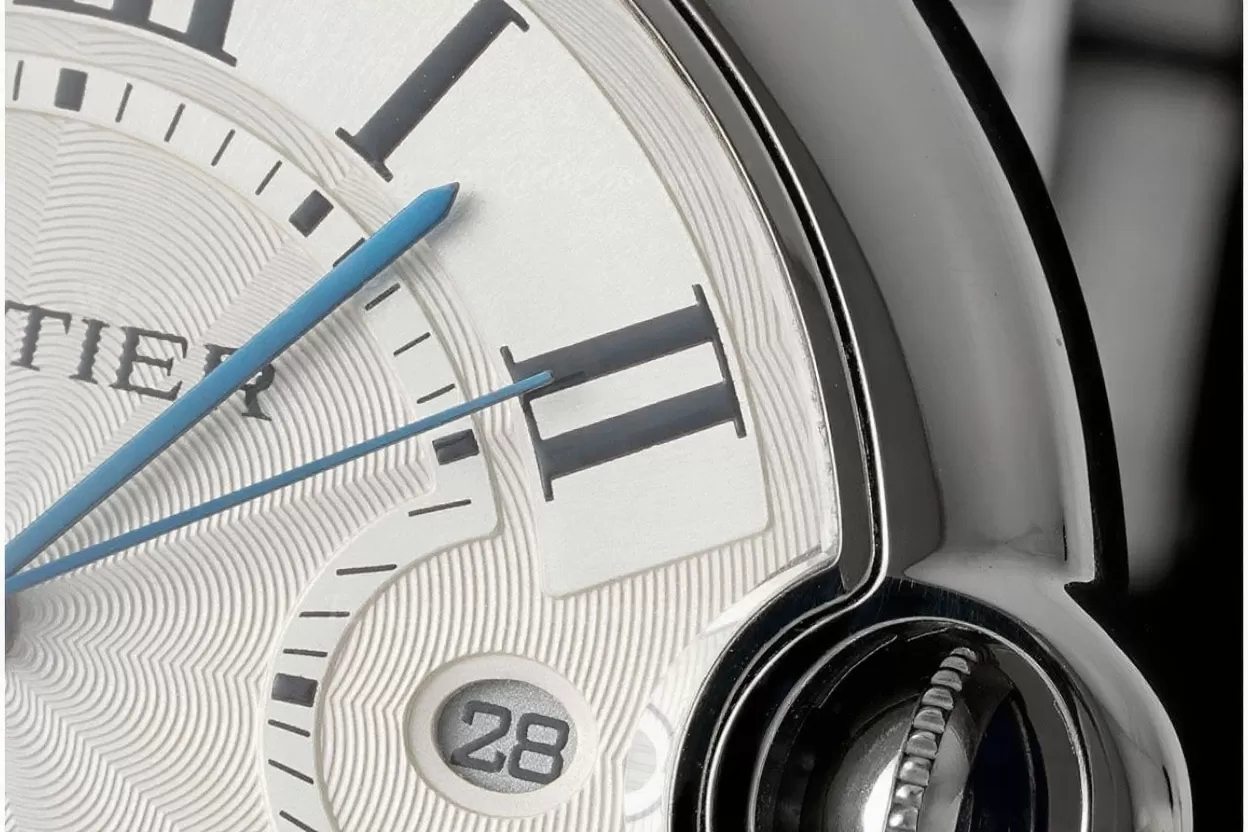 Ballon Bleu De Cartier 42mm SS / SS White Dial AF A2824 - Image 4