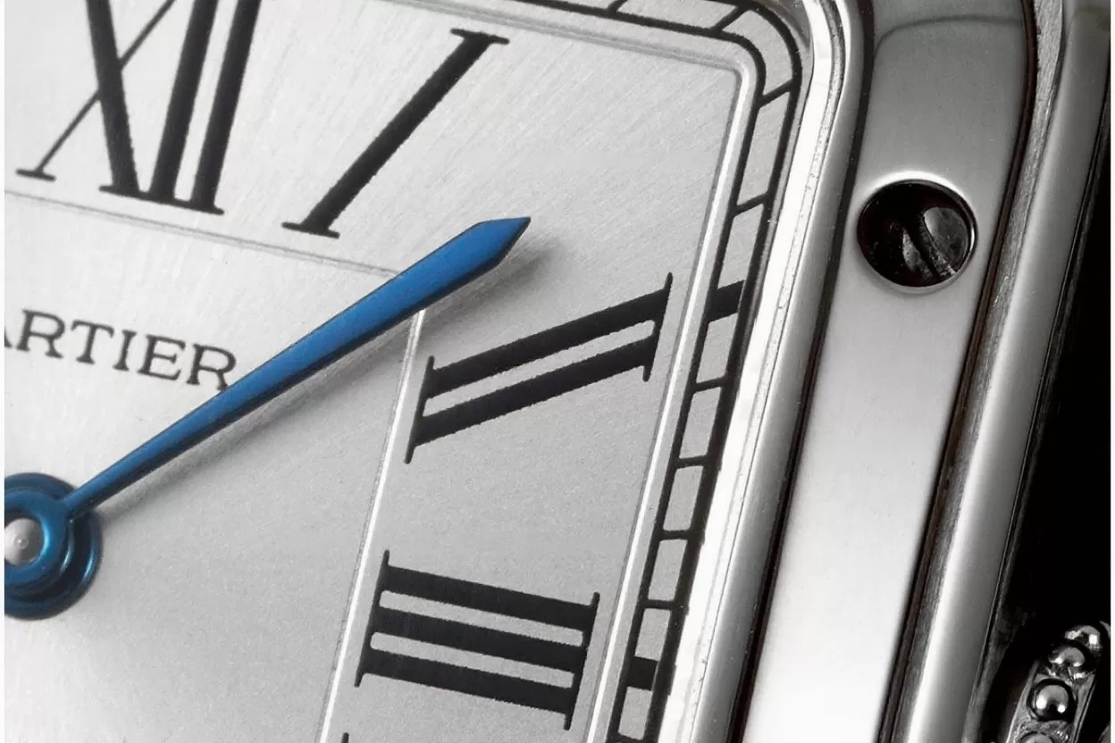 Santos Dumont Blue SS / LE Silver Dial AF Quartz - Image 4