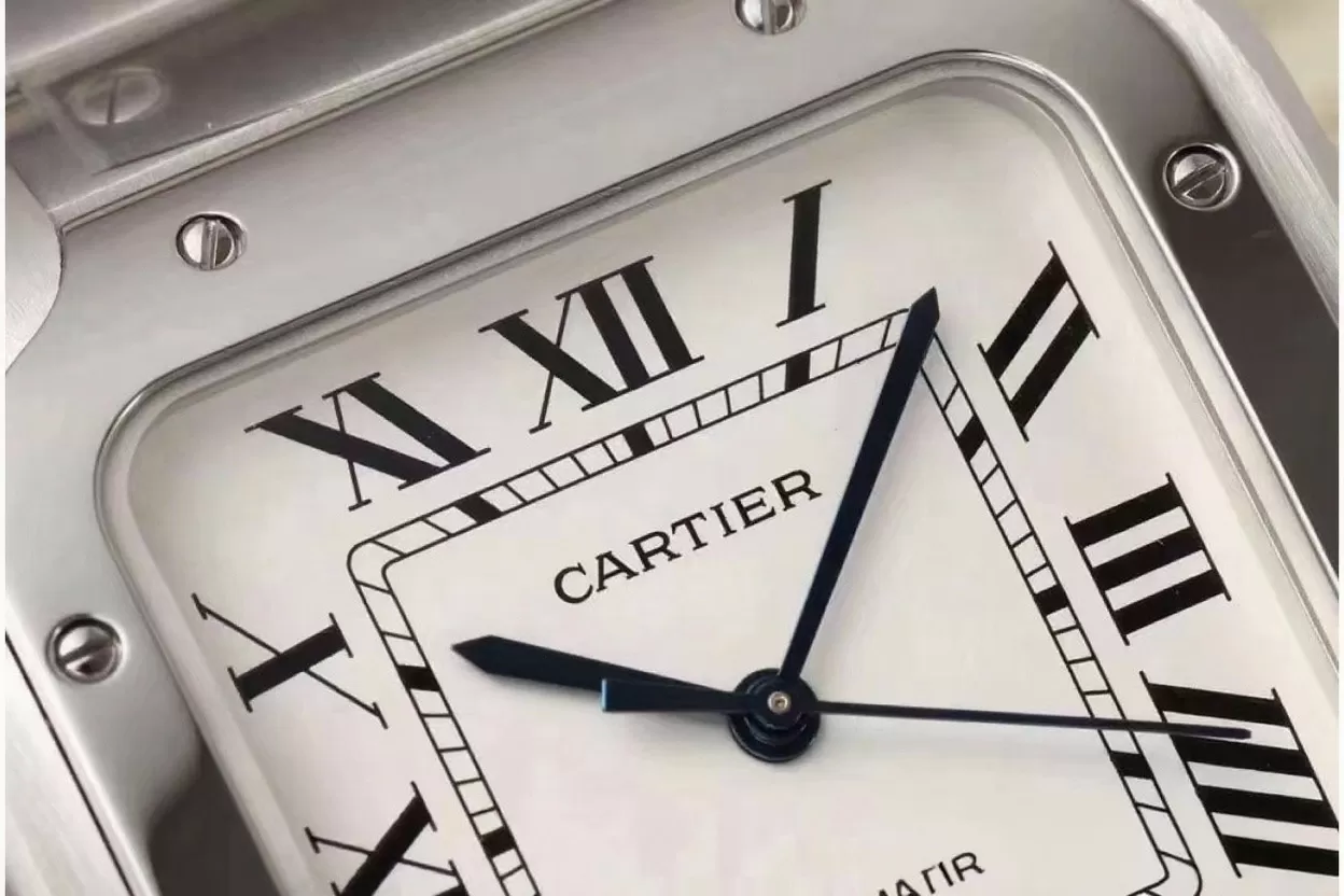 Cartier ?C Santos De Cartier 40mm XL SS / SS White Dial AF MY9015 - Image 4