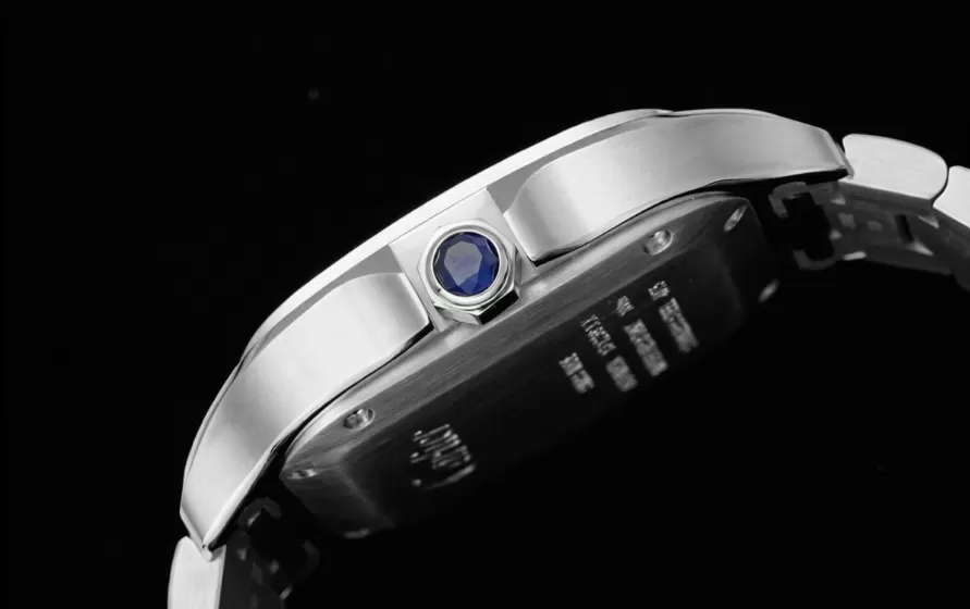 Santos De Cartier 35mm SS / SS Grey Dial AF MY9015 - Image 7