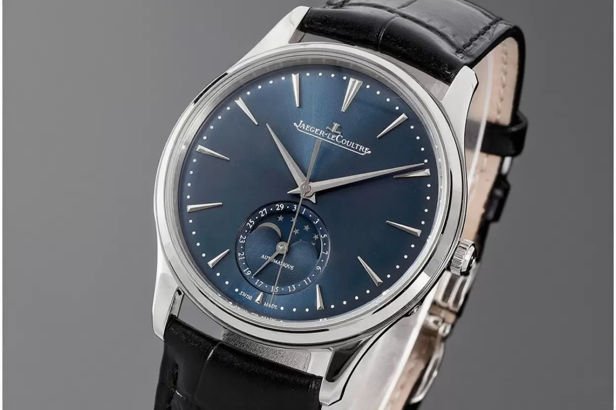 Master Ultra Thin Moonphase SS / LE Blue Dial ZF V2 SA925 Super Clone