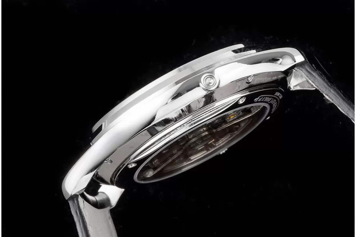 Master Ultra Thin Moonphase SS / LE Blue Dial ZF V2 SA925 Super Clone - Image 4