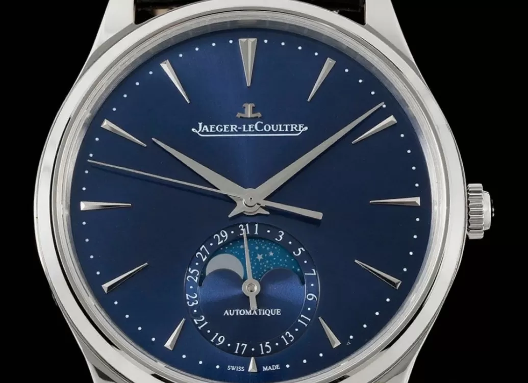 Master Ultra Thin Moonphase SS / LE Blue / Stk APS A925 Super Clone - Image 2