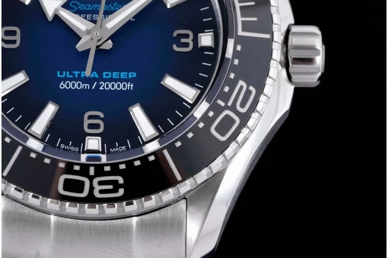 Planet Ocean Ultra Deep 45.5mm SS / SS Blue Dial SBF A8912 - Image 7