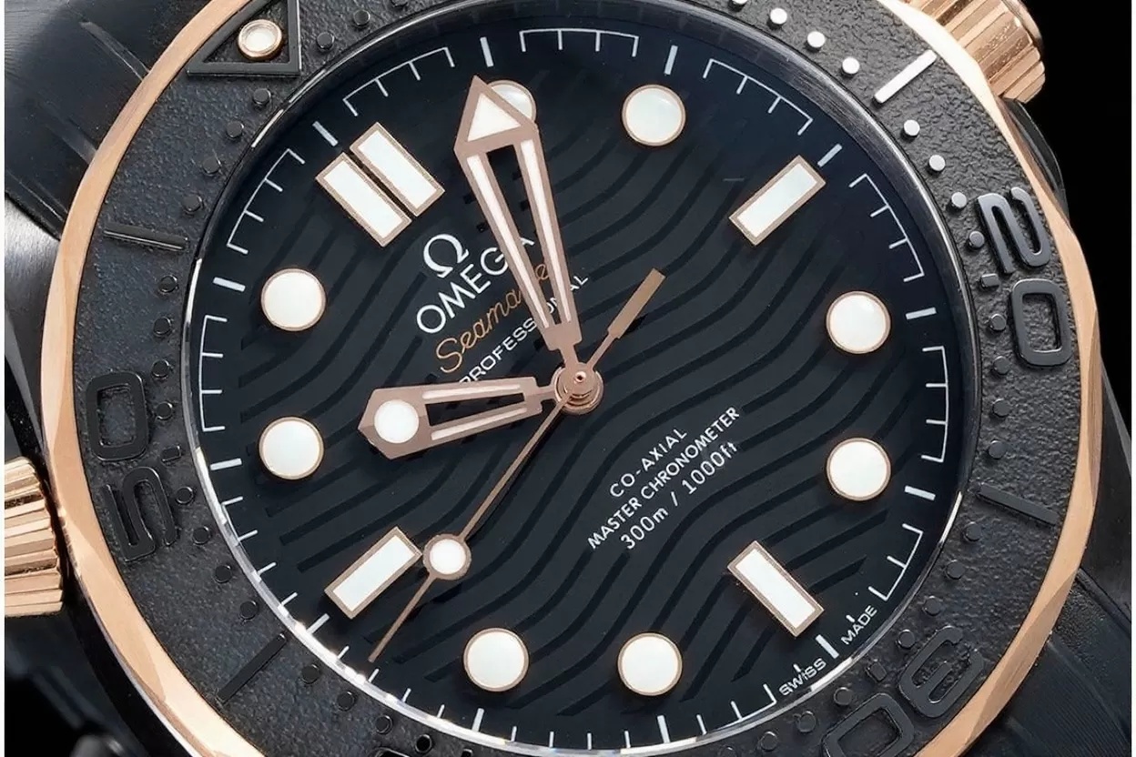 Seamaster 300m 43.5mm RG Ceramic / RU Black Dial VSF A8806 - Image 4