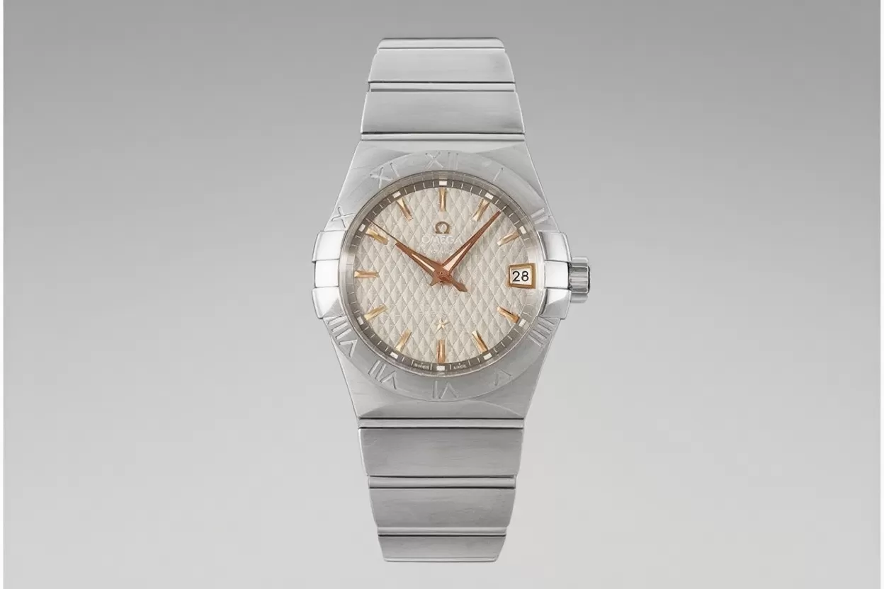 Constellation Co ?C Axial 38mm SS / SS Beige Dial VSF Asia 8500