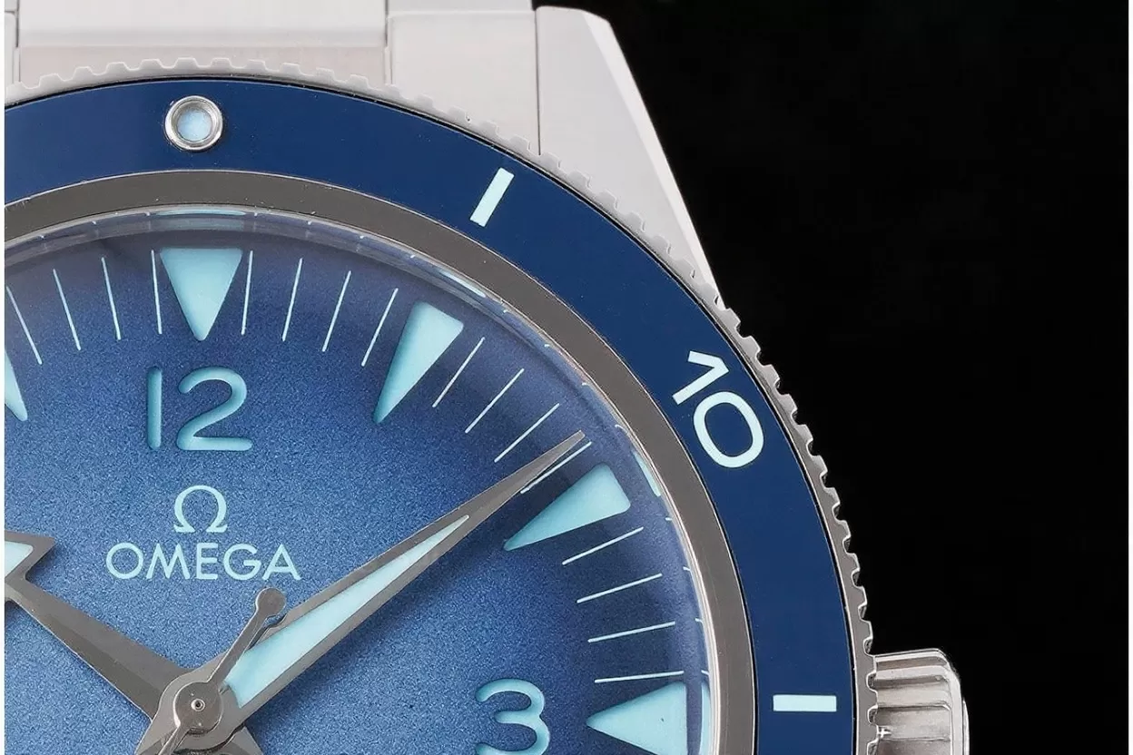 Seamaster 300m 41mm No Date SS / SS Summer Blue Dial VSF A8912 - Image 6