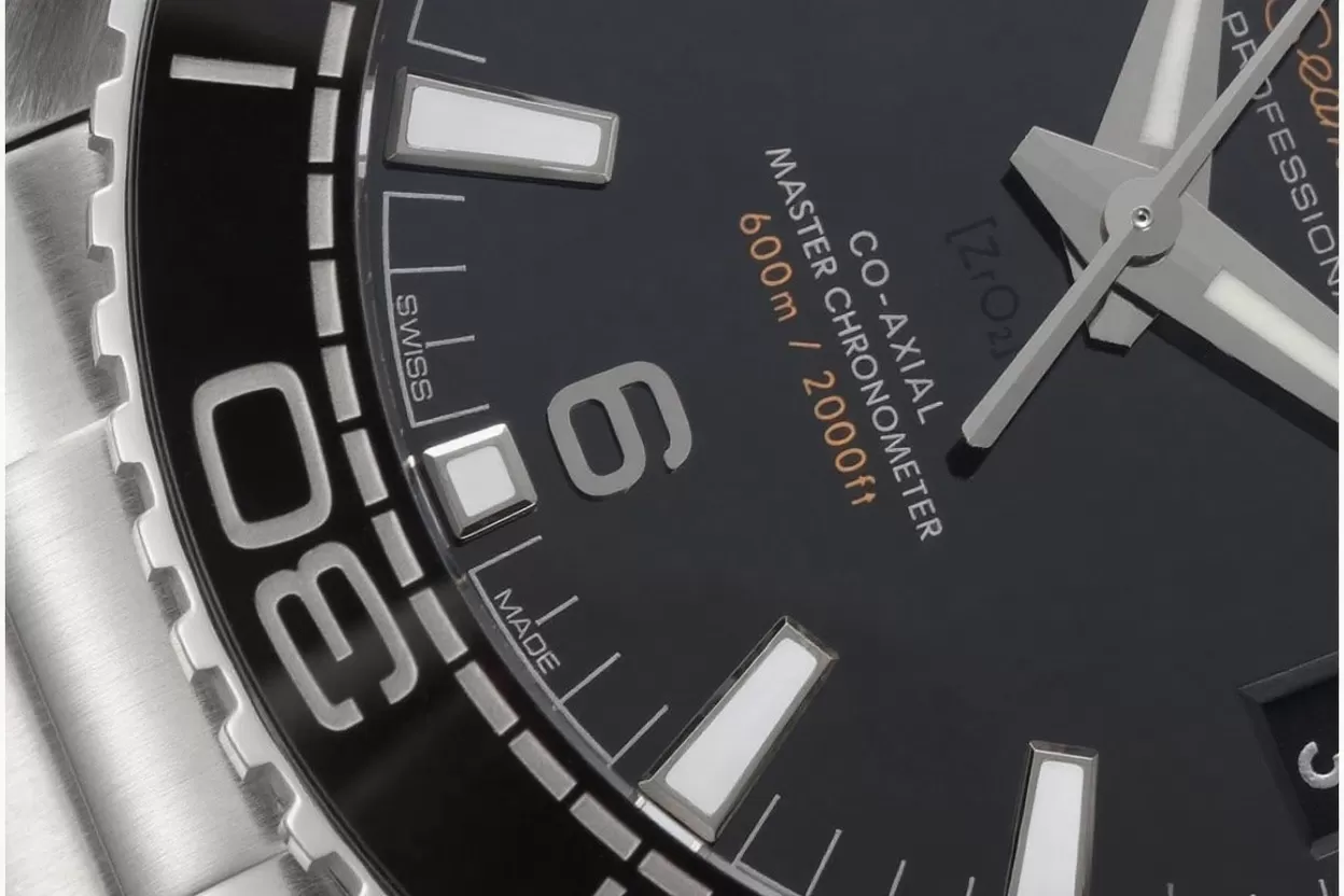 Planet Ocean 600M 43.5mm SS / SS Black VSF A8900 Super Clone - Image 4