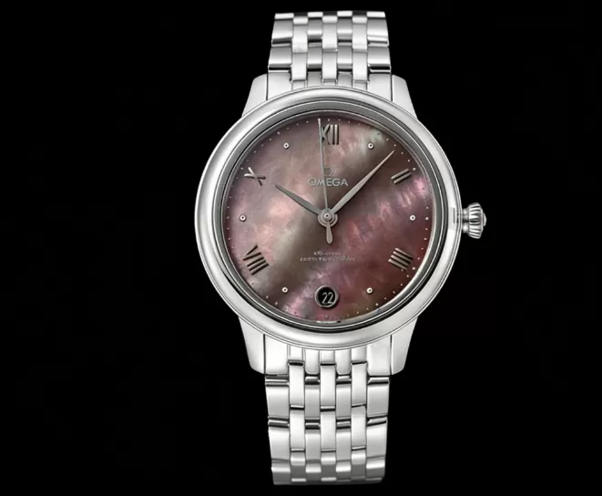 De Ville Prestige Ladies 34mm SS / SS Colorful Mop Dial VSF A8800 - Image 3