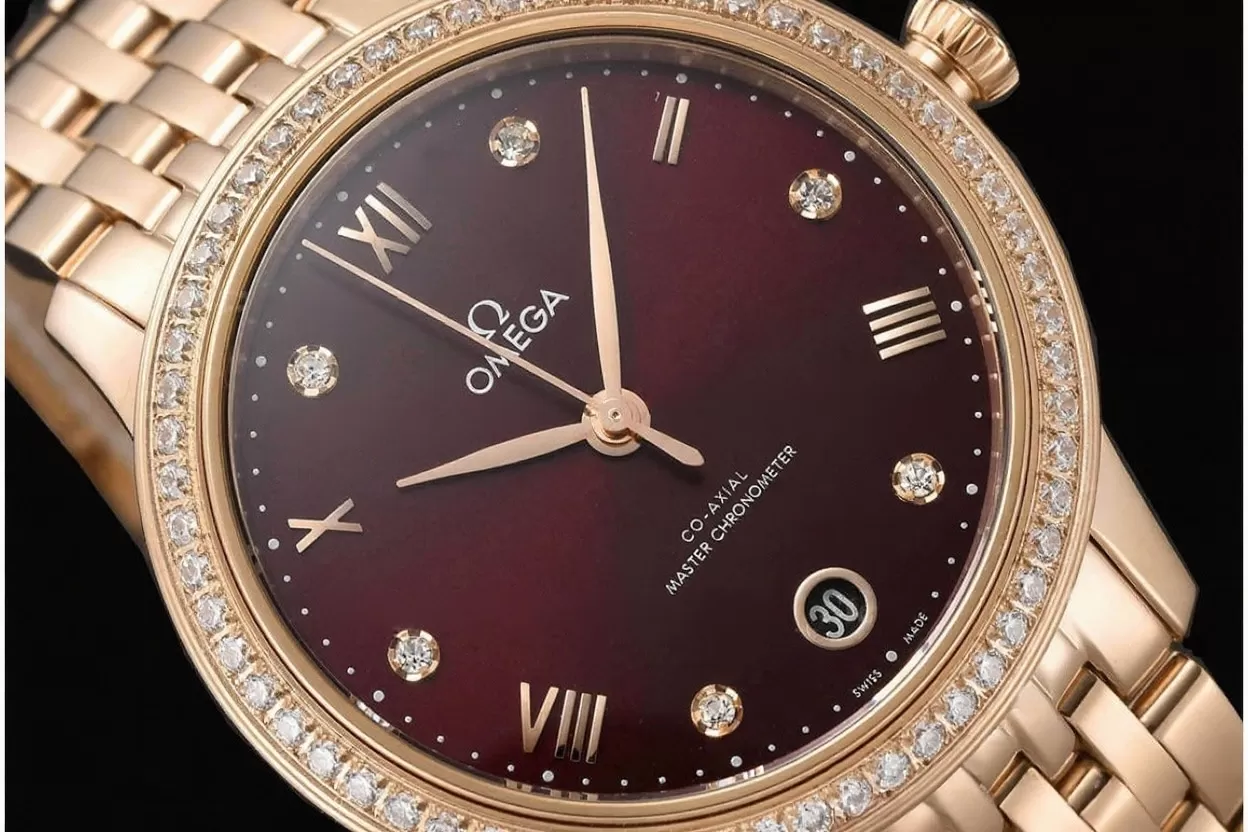 De Ville Prestige Ladies 34mm Dia RG / RG Brown Dial VSF A8800 - Image 3
