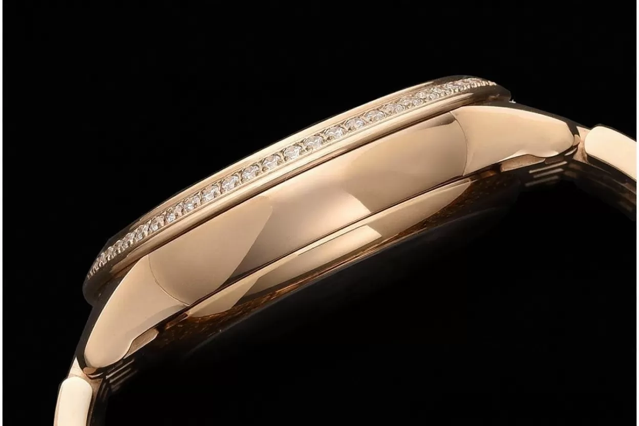 De Ville Prestige Ladies 34mm Dia RG / RG Brown Dial VSF A8800 - Image 6